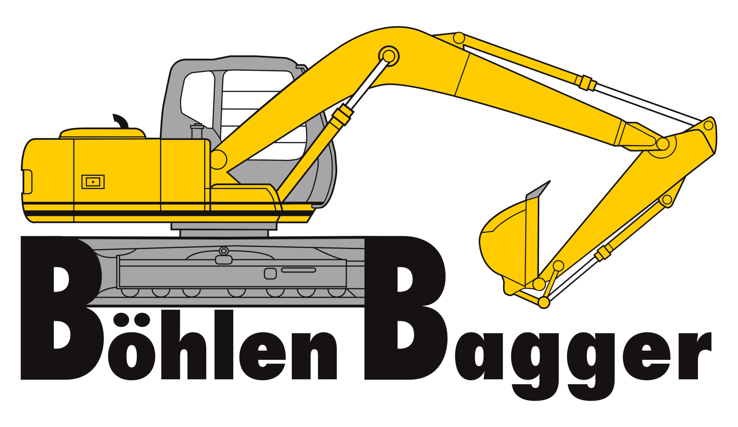 Logo Böhlen-Bagger